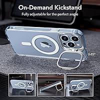 Vista 3 de ESR Funda para iPhone 13 Pro, compatible con MagSafe, protección de grado militar a prueba de golpes, soporte de anillo de cámara integrado, funda