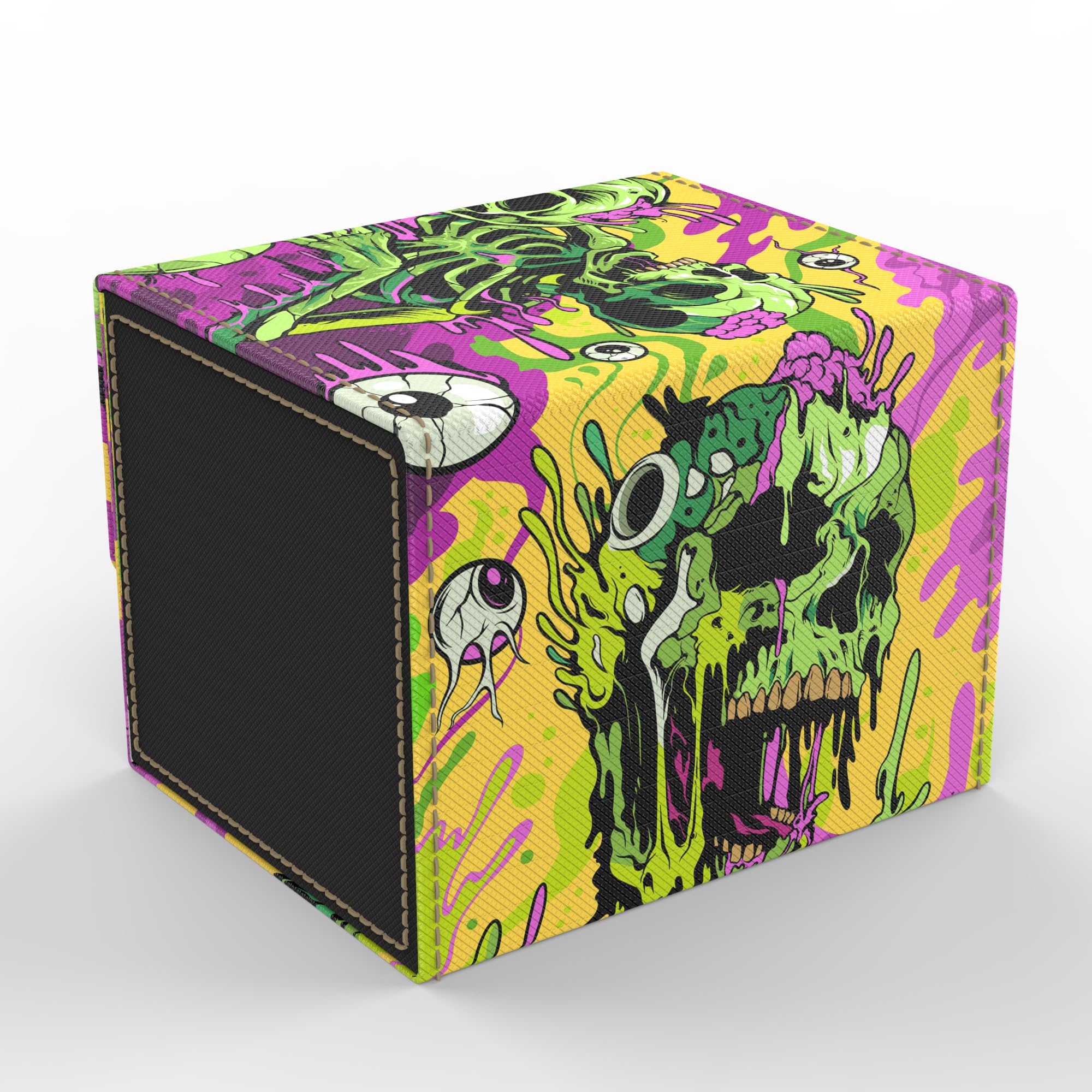 Realm Guard Vault's - TCG/MTG 100+ Card Art Deck Boxes (Melting Skulls)