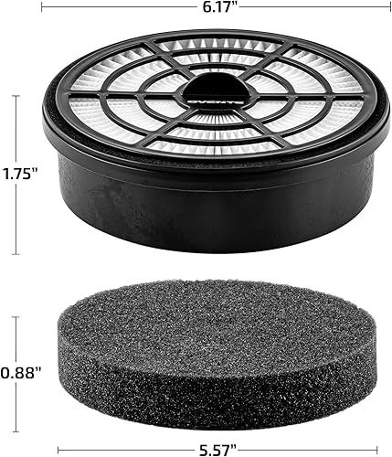 Miniatura 6 de OVENTE Filtro de repuesto de alta calidad para aspiradoras ST2620 sin bolsa con 99.9% de filtración de polvo y partículas, compacto fácil