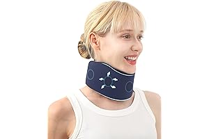 Soft Neck Brace for Women - 2024 Upgrade Washable Cervical Neck Brace