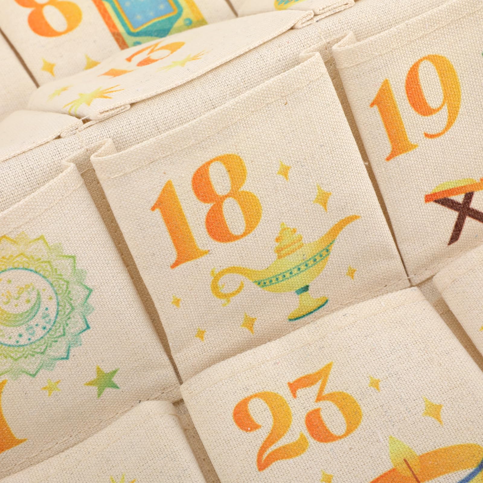 AhfuLife Ramadan adventskalenderdecoraties om te vullen, Ramadan