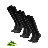 DANISH ENDURANCE Calze Uomo Lunghe in Bambù, Calzettoni Uomo Fibra di Bamboo