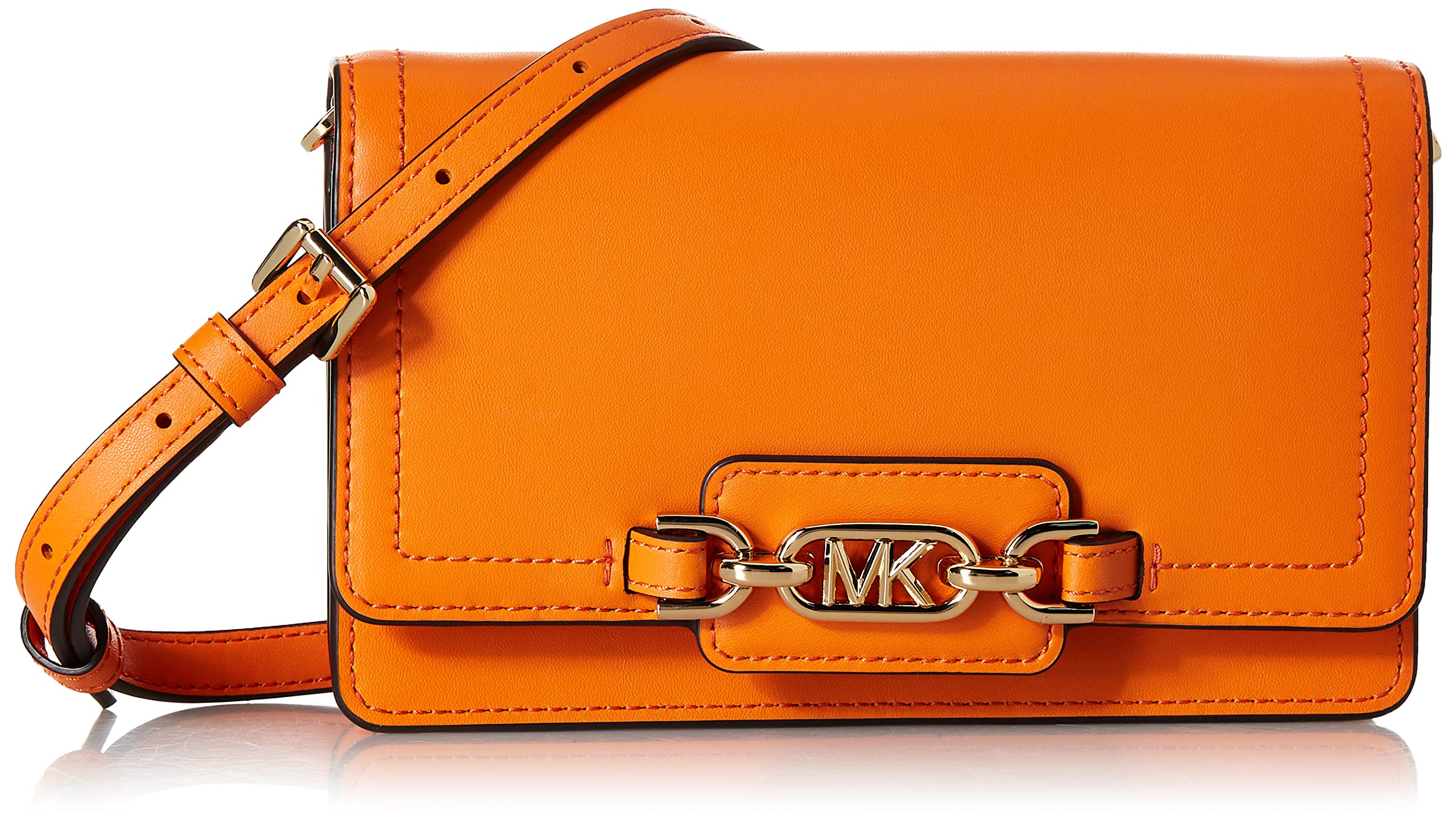 Michael KorsSM PHN CHN XBODY MICHAEL KORS 32F2G7HC1L 842 ORANGE 100% Leather