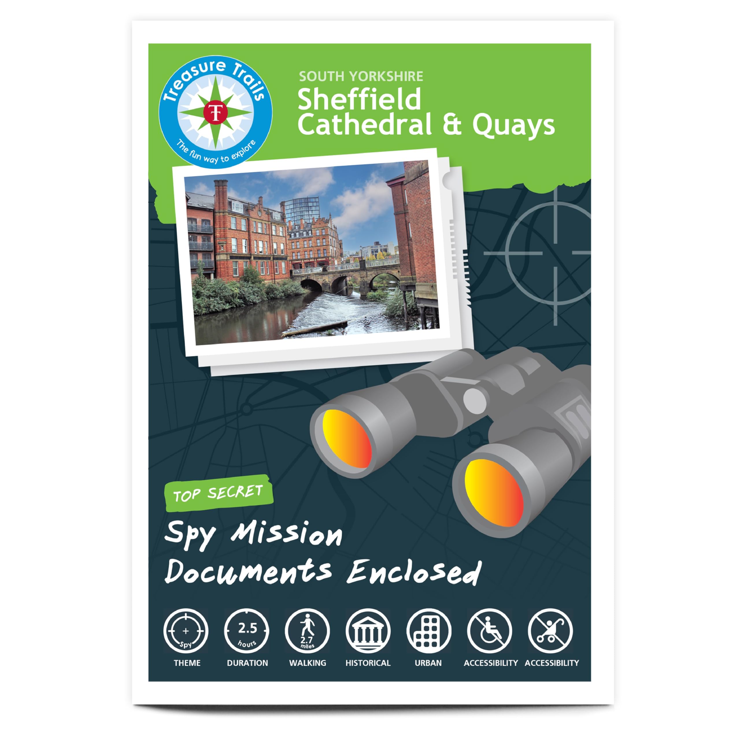 Treasure Trails - Sheffield Treasure Hunt - Group and Solo Fun - Sheffield History