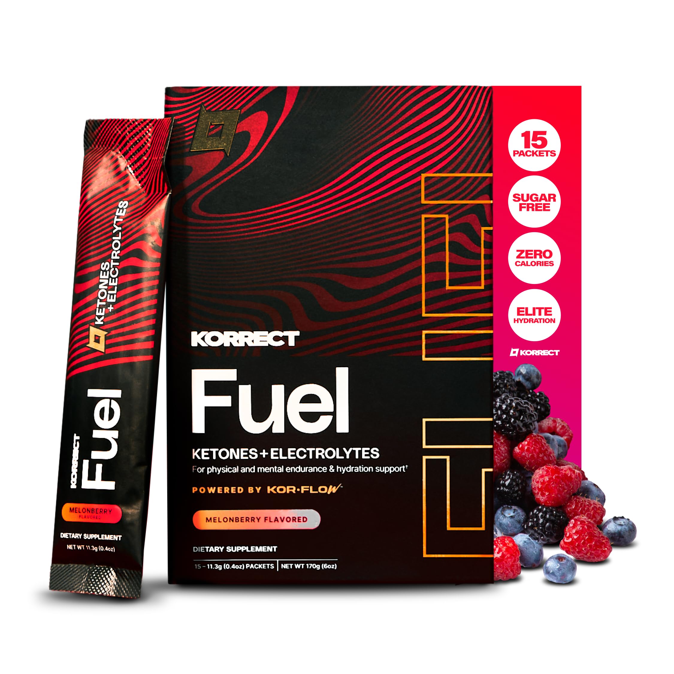 Amazon.com: Korrect Fuel Ketone Electrolyte Powder | Hydration