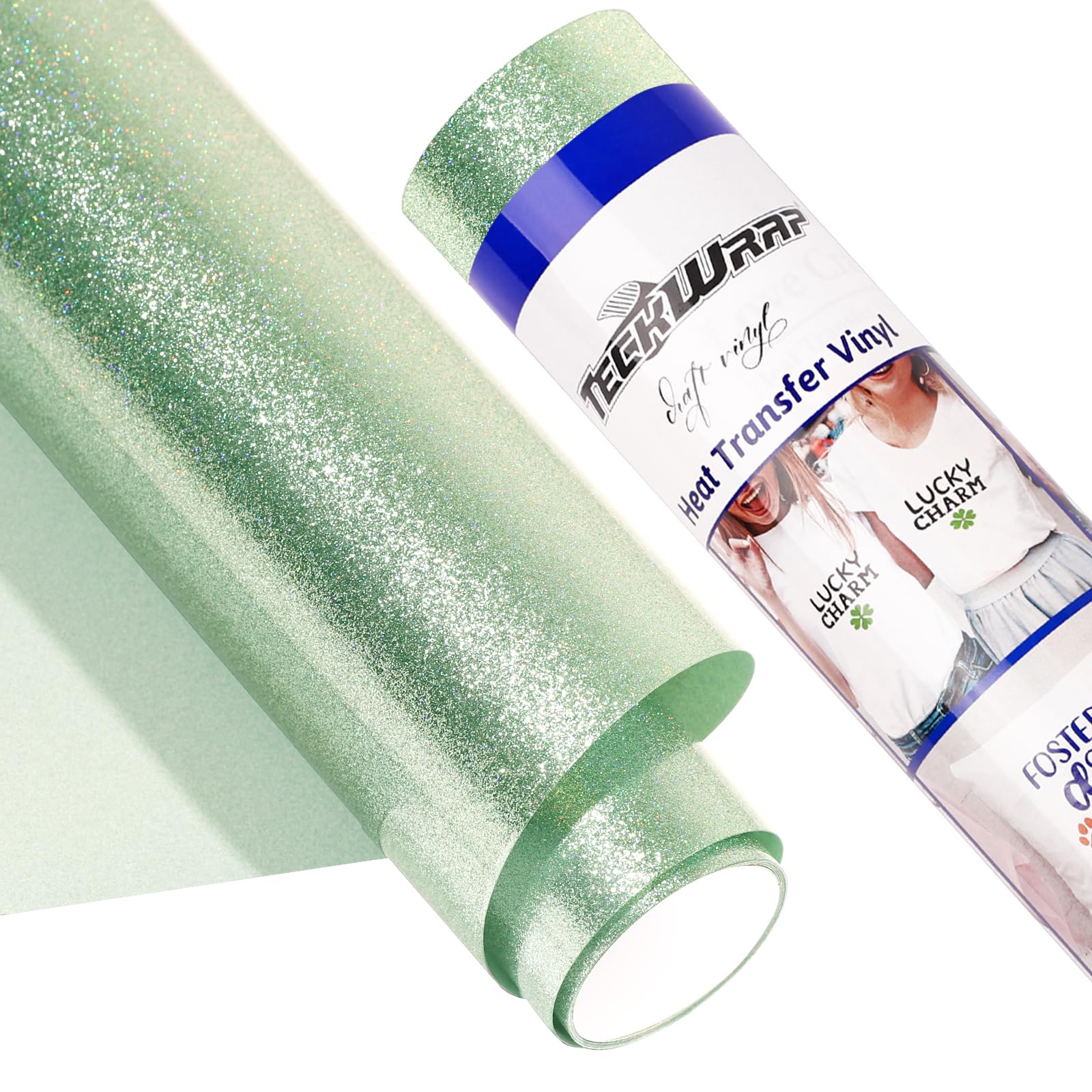 Splatter Htv Roll Glitter HTV Glitter Heat Transfer Vinyl Roll – 10 Inches Wide, 1YD To ...