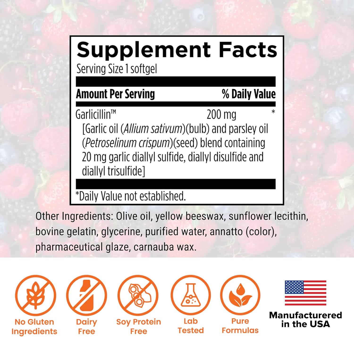 Allicidin by Dr. Rajsree | Garlic Sulfides + Ajoene | Gut Microbiome and Sinus Support | 60 Softgels - Image 2