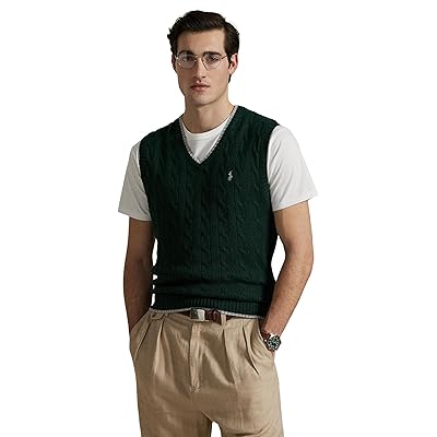 Polo Ralph Lauren Cable knit Cotton Sweater Vest Men