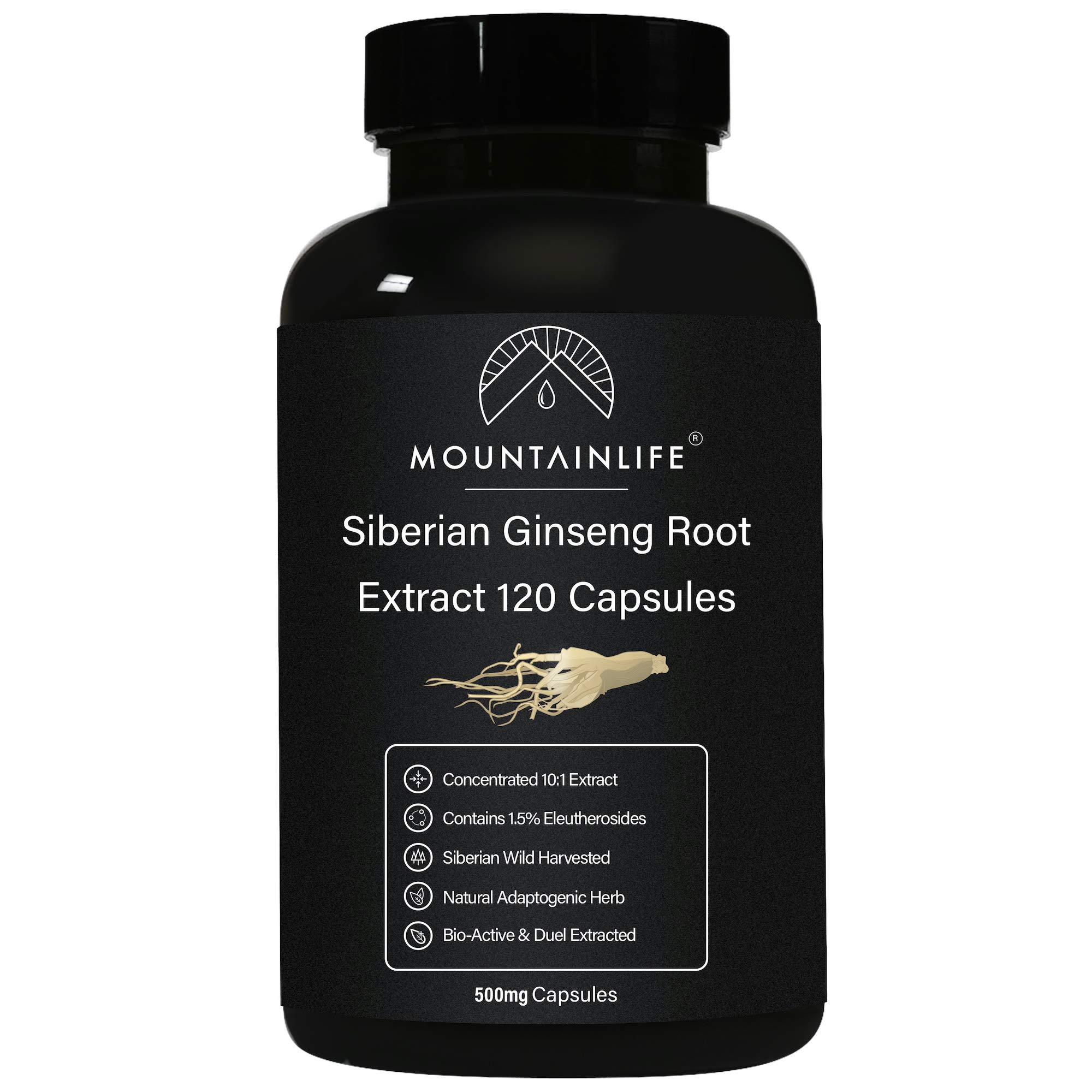 Buy ainlife Siberian Ginseng Extract s, 120, Wild Harvested in Siberia