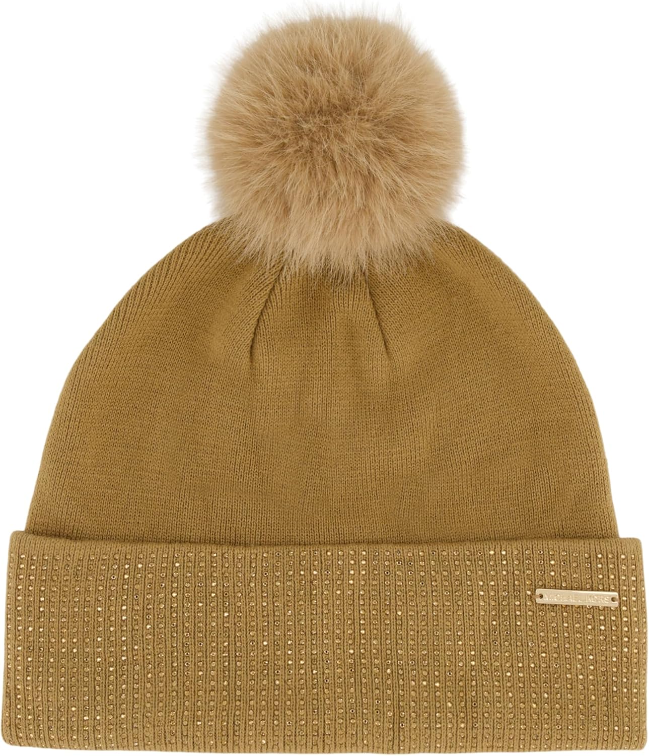 Michael Kors Womens Fine Crystal Cuff Hat - Image 2