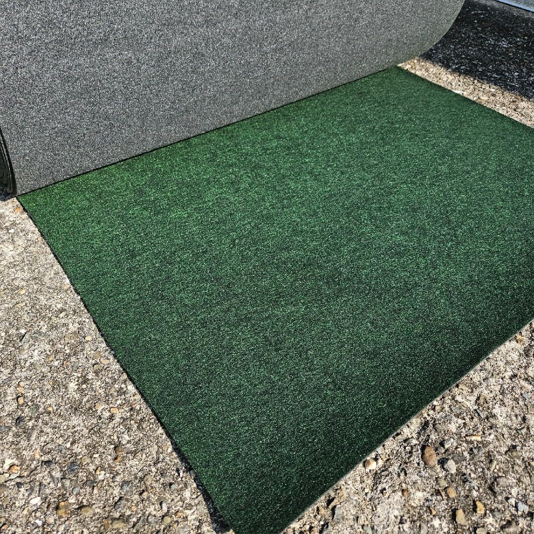 本格ポリエステル不織布 防草シート(グリーン) 巾1m×35m