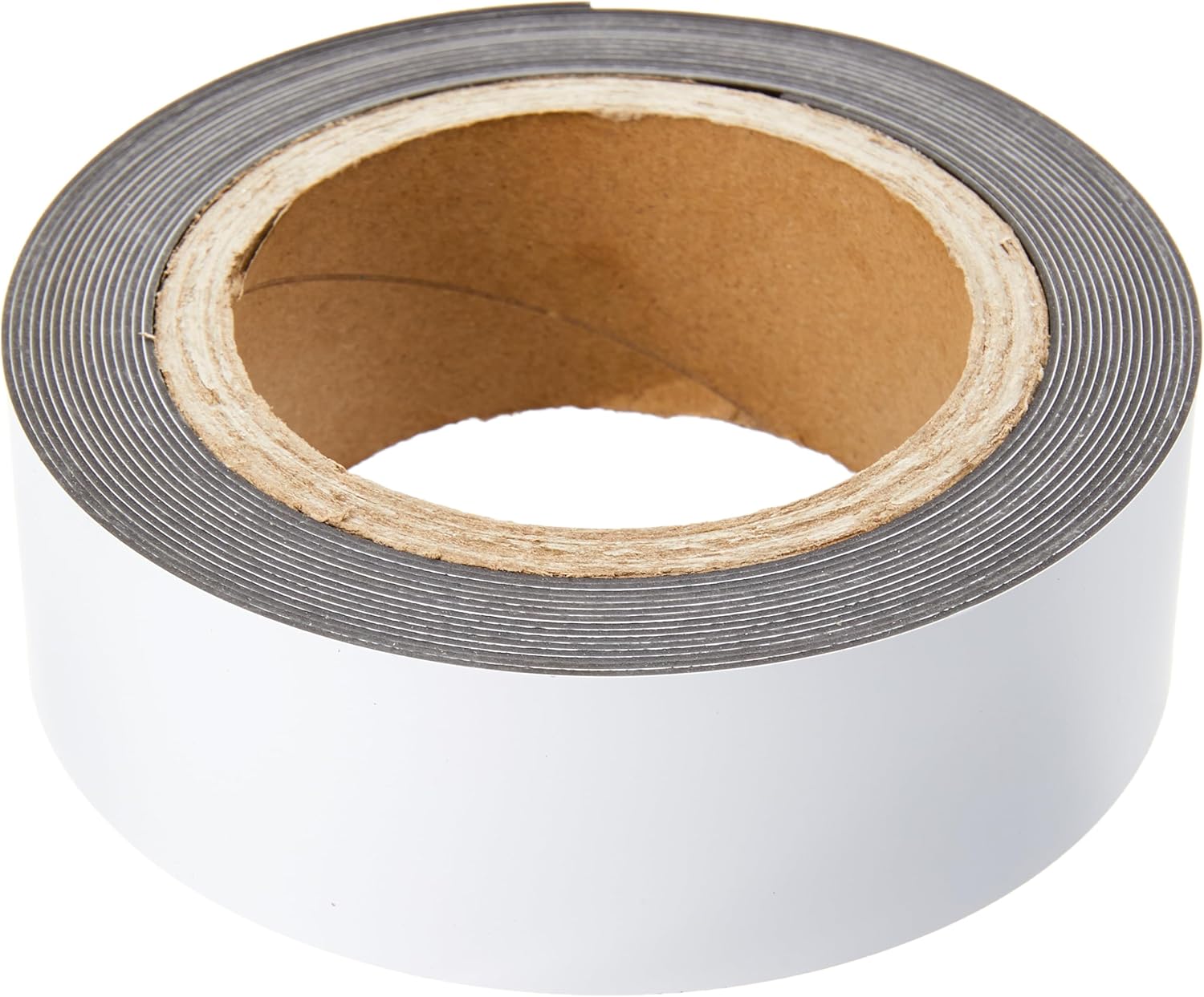 Durable 170902 Magnetic identification tape, 5m x 40mm, can be cut to any size, white