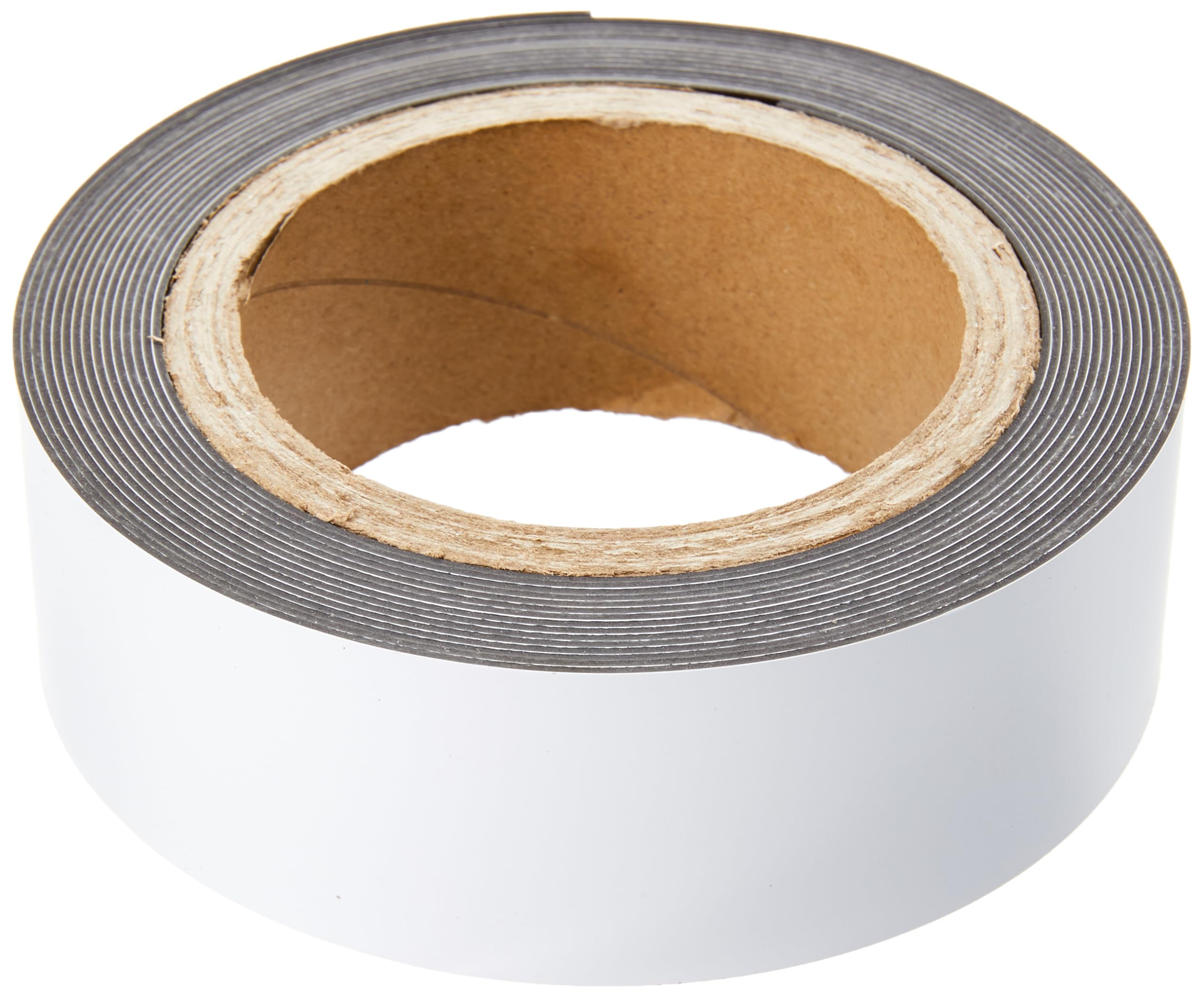 Durable 170902 Cinta de marcar magnética, 5m x 40mm, puede ser cortada a cualquier tamaño, blanca