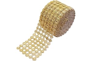 YYaaloa Crafts Faux Diamond Bling Wrap: Enhancing Your Events with Shimmering Elegance...