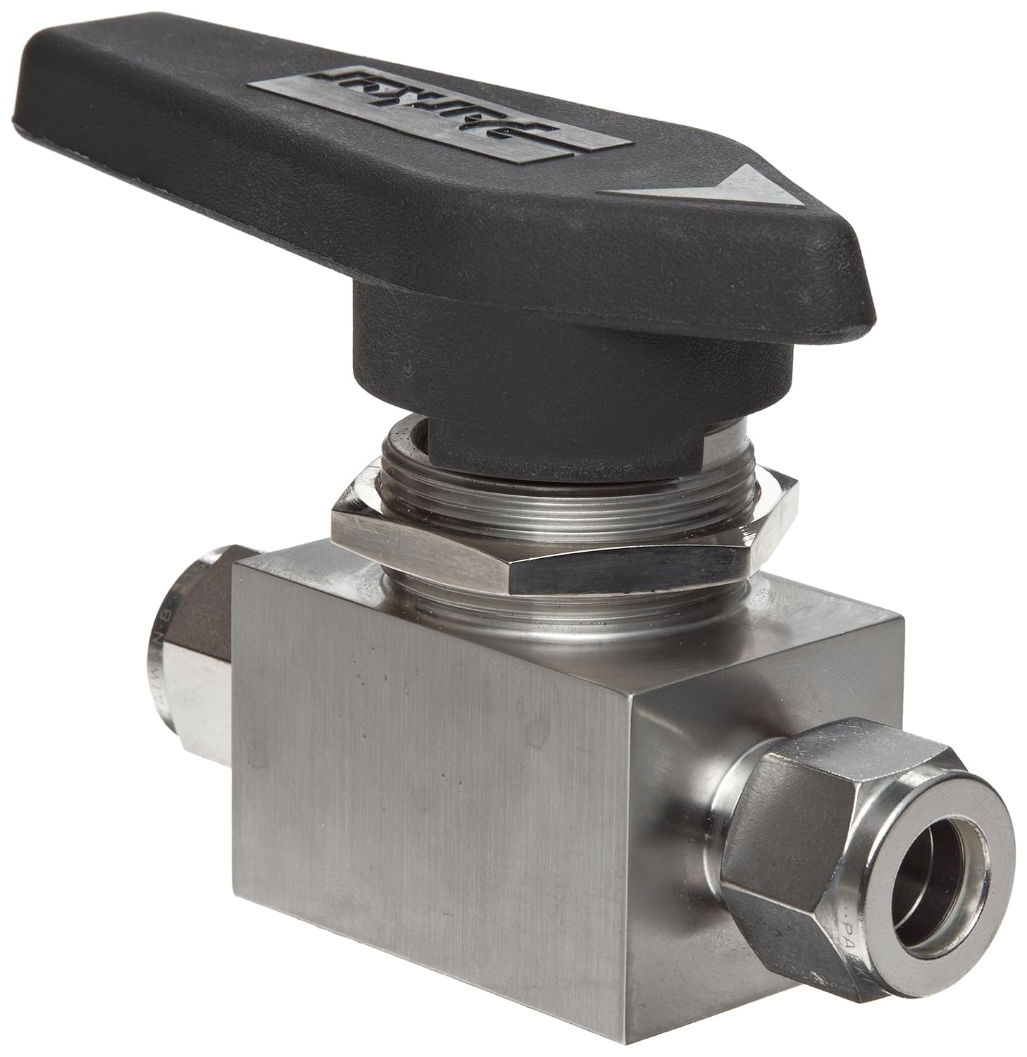 Parker MB Series Stainless Steel 316 Ball Valve, 3Port Diverting, 1/4