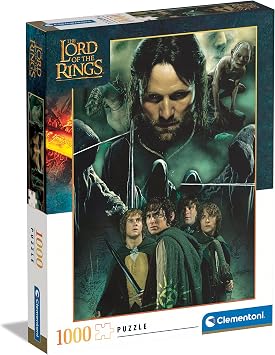Clementoni - 39738 - Puzzle The Lord of The Rings - Jigsaw Puzzle 1000 Pieces, Jigsaw Puzzle for Adults - Made in Italy