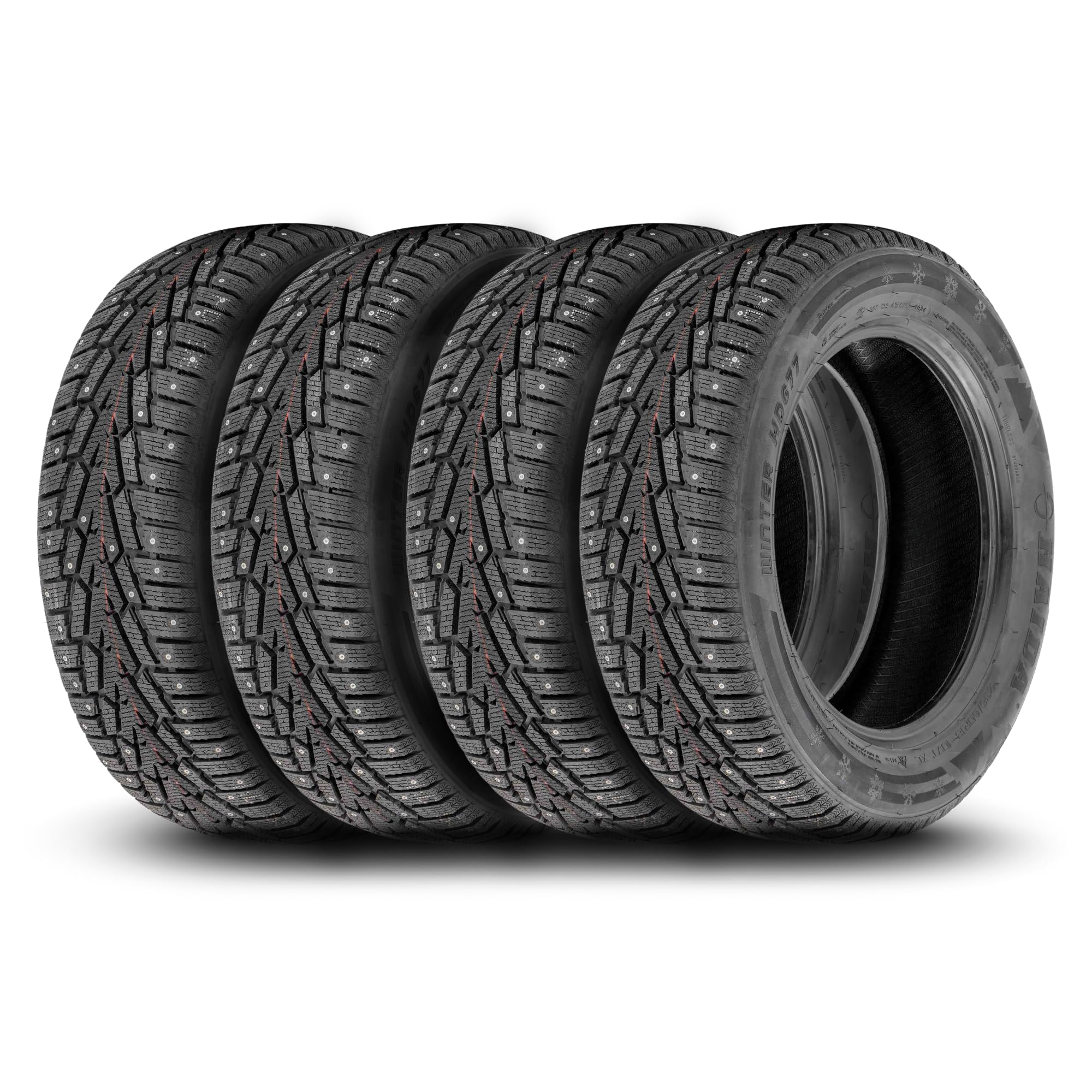 195/65R15 Haida HD677S Studded Winter 95T | Premium Winter Tire