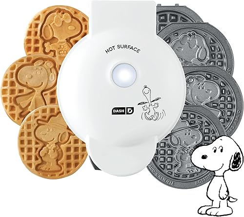 Miniatura 9 de DASH Mini máquina multiplaca con 5 platos extraíbles para gofres y estuche de almacenamiento, gofre, corazón y placas de plancha