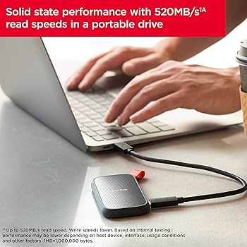 ★新品★SanDisk ポータブルSSD 2TB USB 3.2 Gen 2 Amazon | 【Amazon.co.jp限定】SanDisk SSD 外付け 2TB USB3