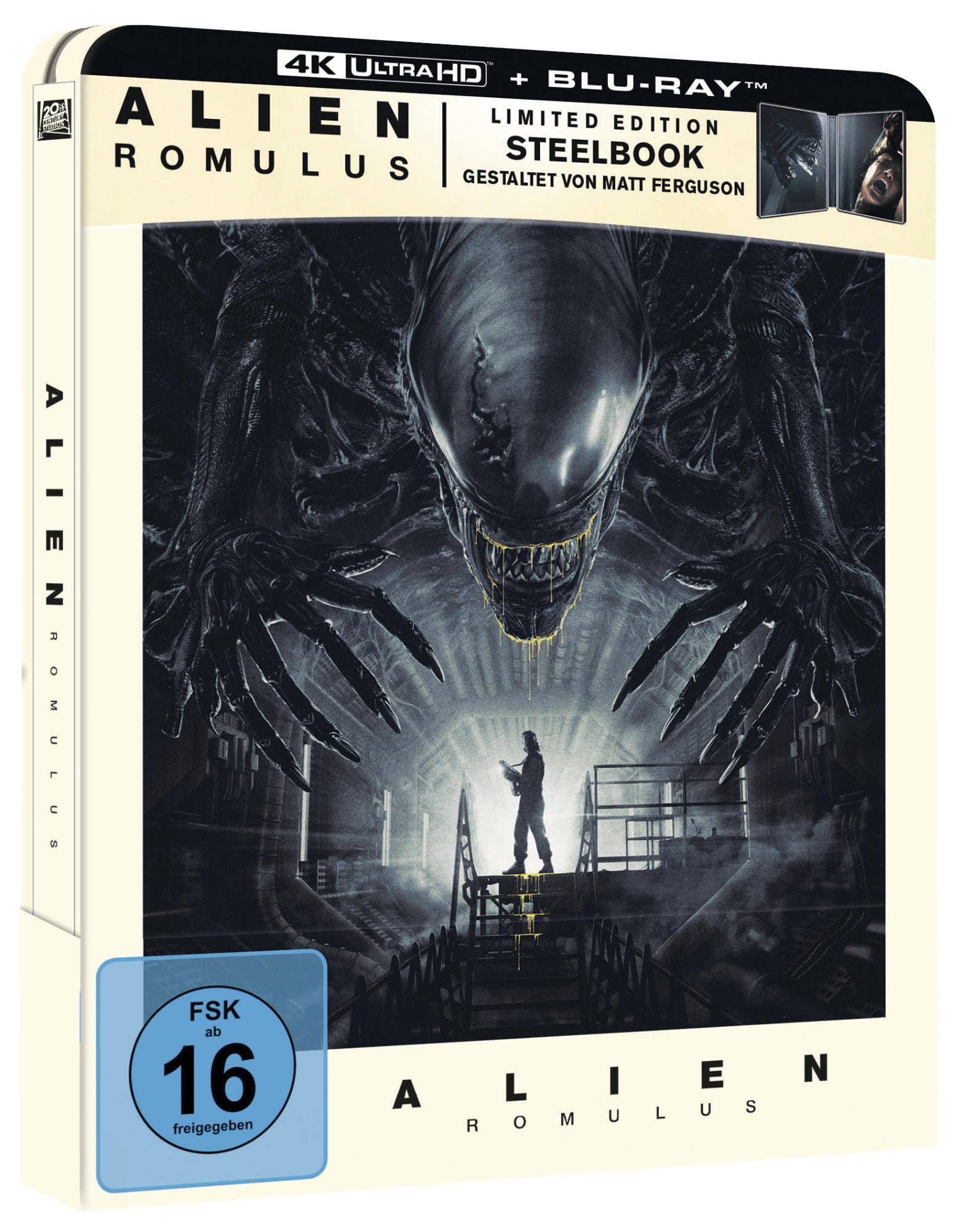 Alien: Romulus – Lim. Steelbook 4K Ultra HD + Blu-ray
