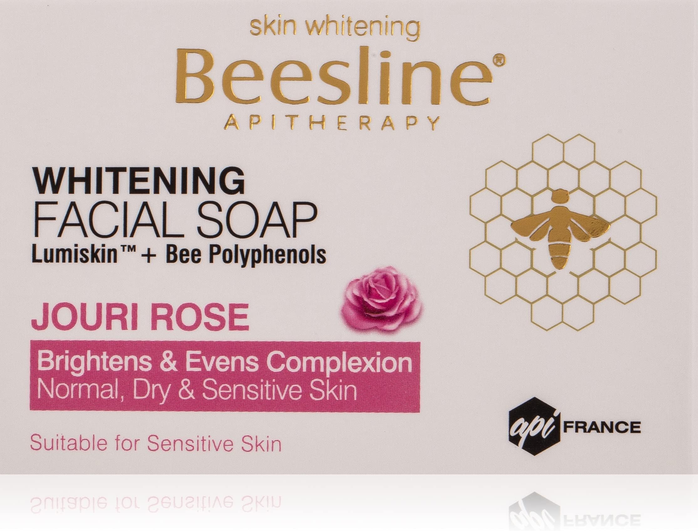 Beesline Whitening Facial Soap, Jouri Rose, 85 gm