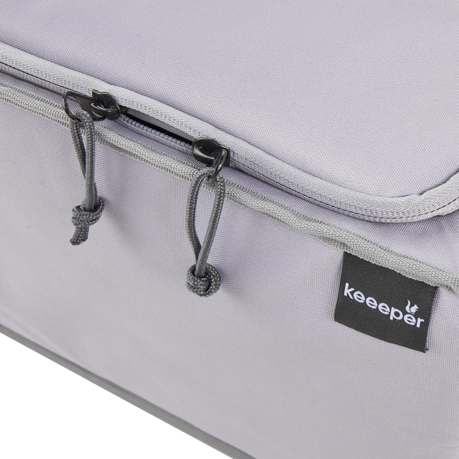 keeeper neo Faltbare Isoliertasche, 40 l, Gr. XL, Passend für Klappbox ben, 15 kg Tragkraft, 7 h kühlend/wärmend, Aus recycelten PET-Flaschen, 48 x 31,5 x 26,5 cm, Graphite