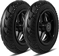 Vista 1 de PRO CAKEN Rueda de neumático sólido de 200x50 con cubo de plástico para scooter eléctrico Coche de equilibrio Rueda sólida 8x2 a prueba