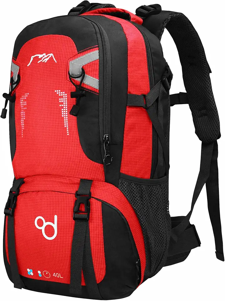 Vandringsryggsäck 40L vattentät och lätt