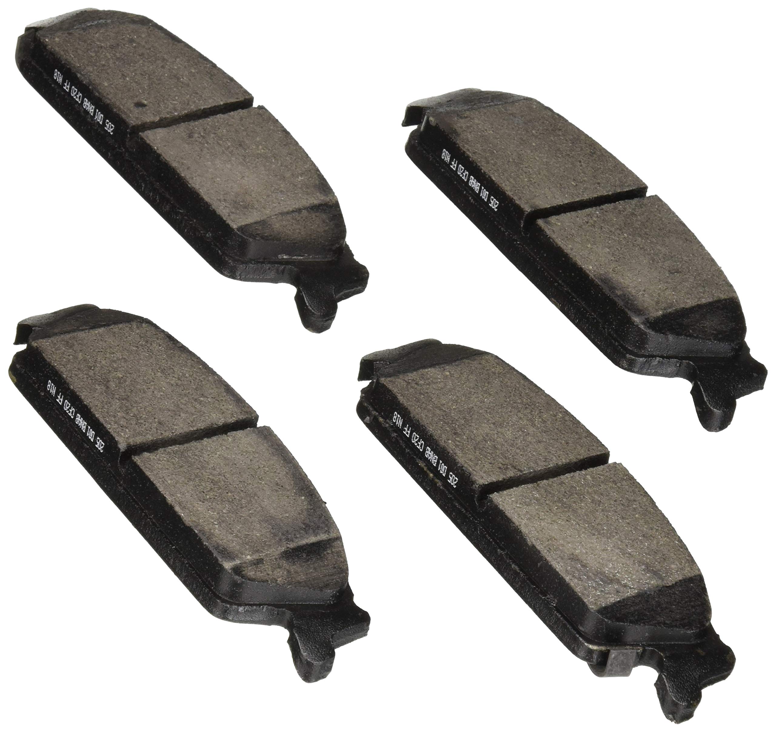 Bosch BE1324H Blue Disc Brake Pad Set with Hardware - FRONT — view 398