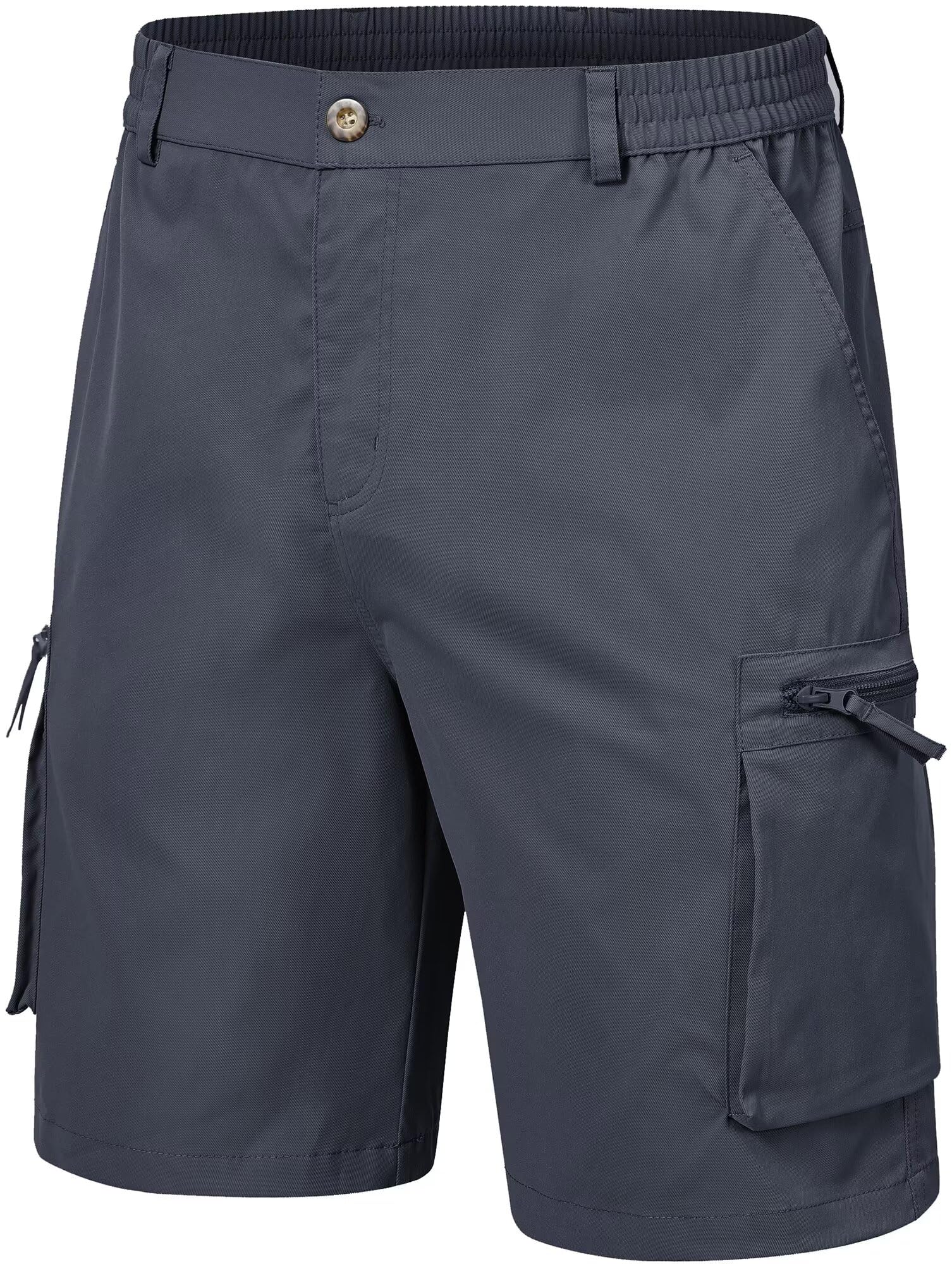 QPNGRP Stretch Waist Cargo Shorts