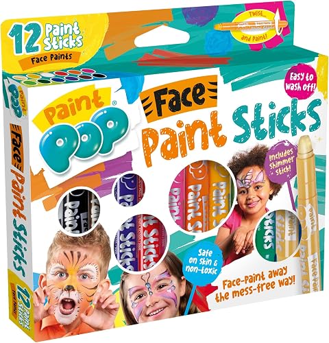 PAINT POP FACE PAINT 12 PK