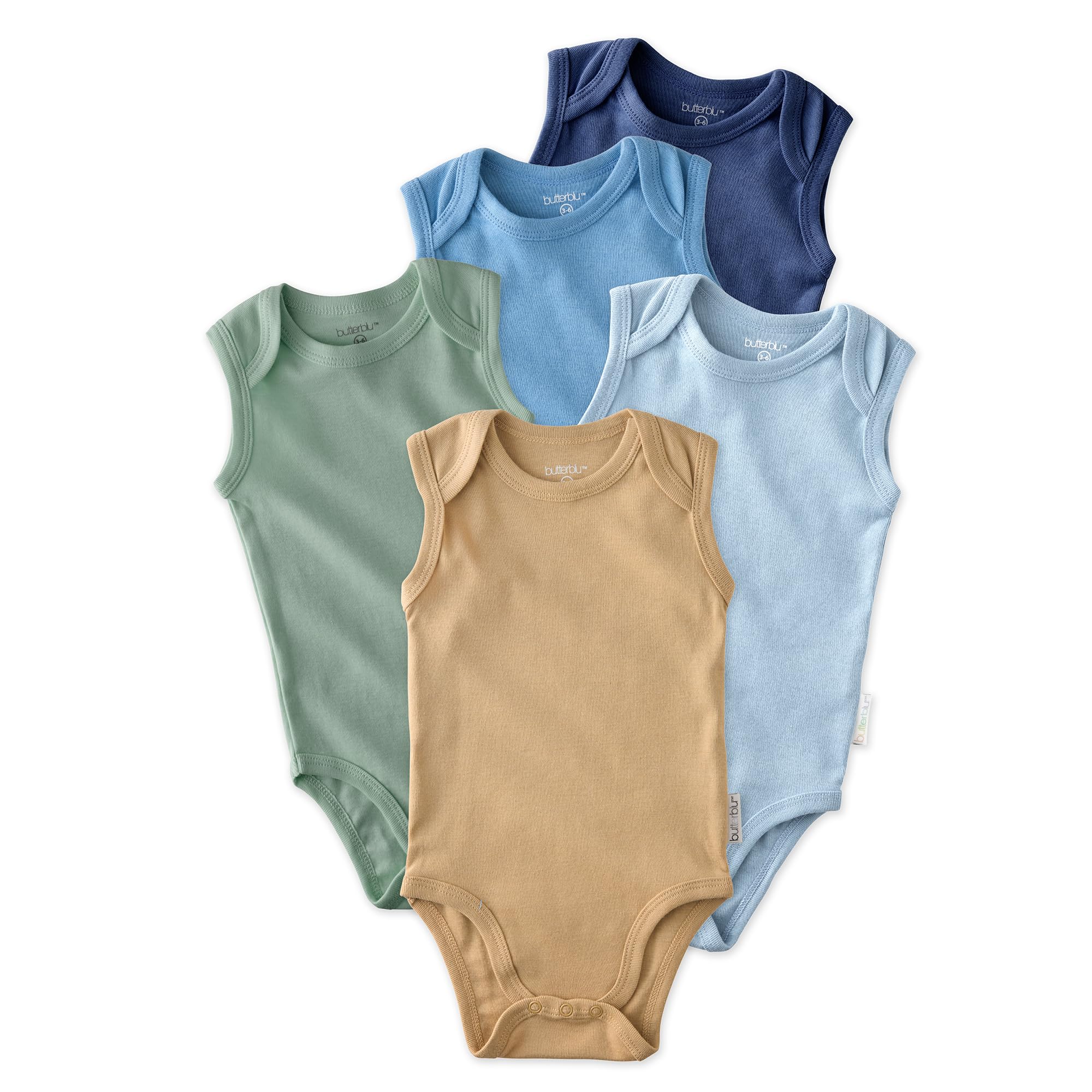 Butterblu Sam-Multipack Sleeveless Bodysuits