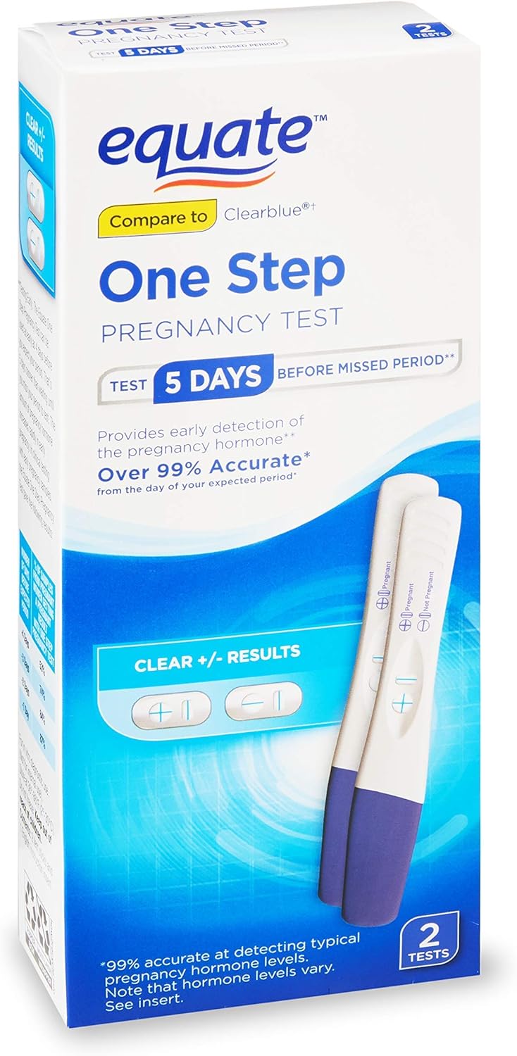 Amazon Com Always Turns Positive Real Working Pregnancy 2 Tests In Original Box Packaging Prank Joke Trick April Fools Day Gag Scare Your Sister Into Using Protection Toys Games