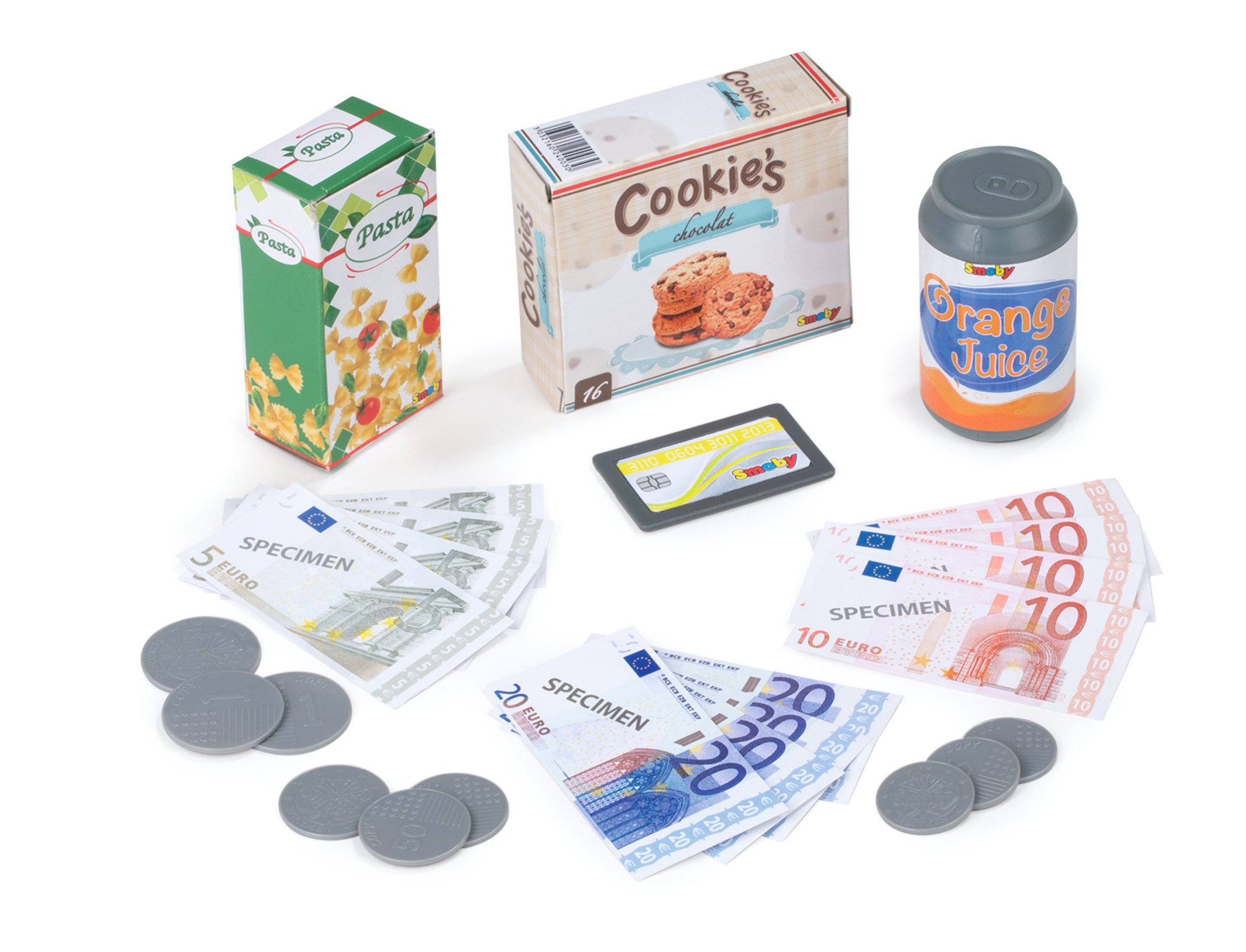 Smoby - Caisse Enregistreuse Electronique - Accessoires Inclus - Effets Sonores et Lumineux - 350102