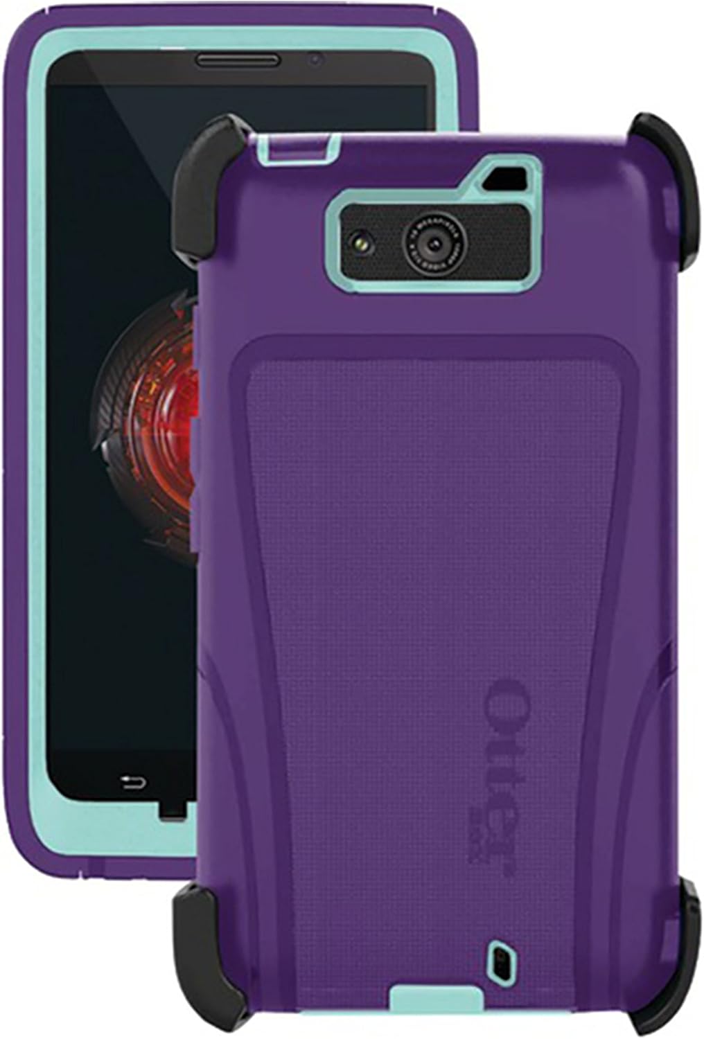 OTTERBOX Defender Series Case for Motorola Droid Ultra - Retail Packaging - Blue/Purple