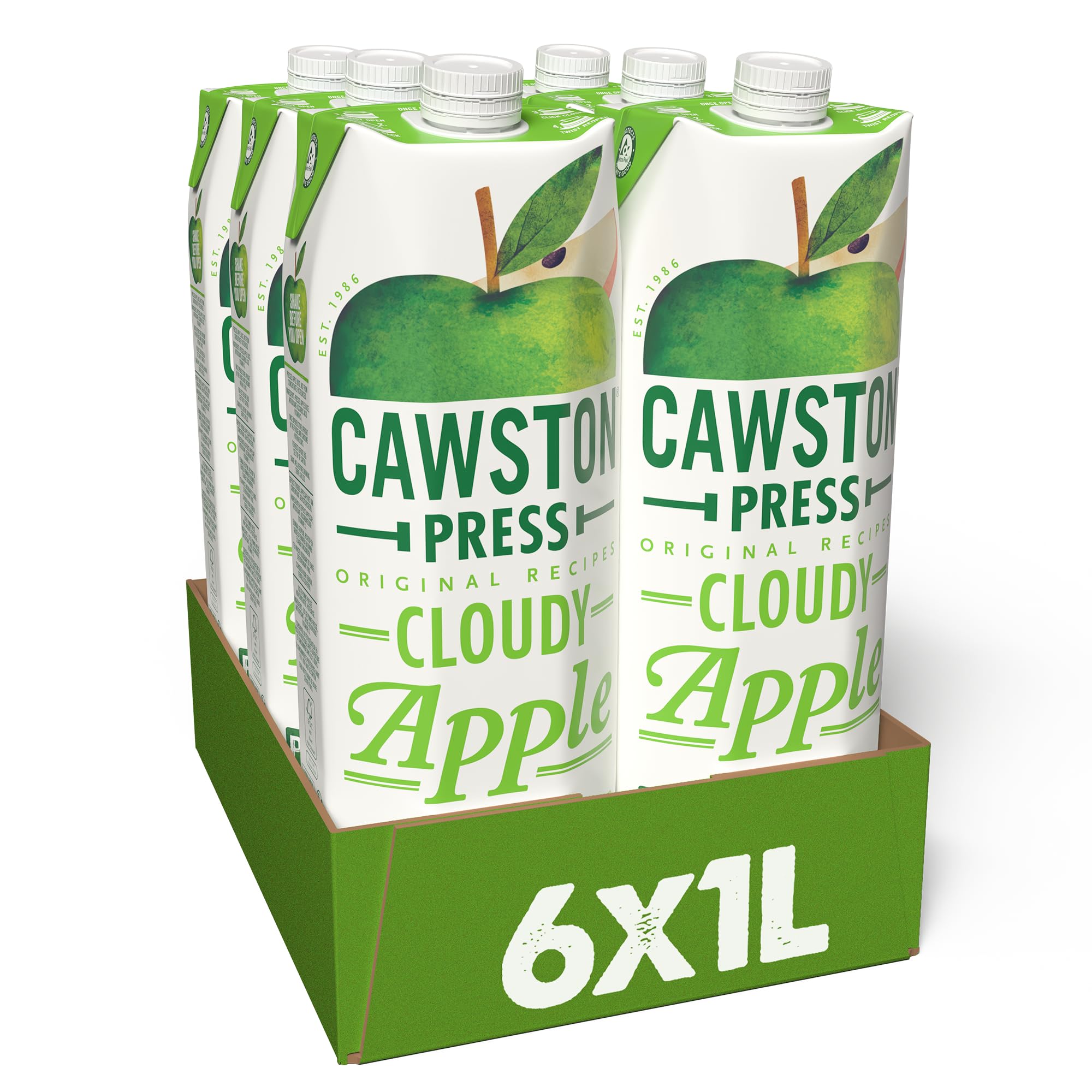 Cawston Press Cloudy Apple 6 x 1L LTRS101