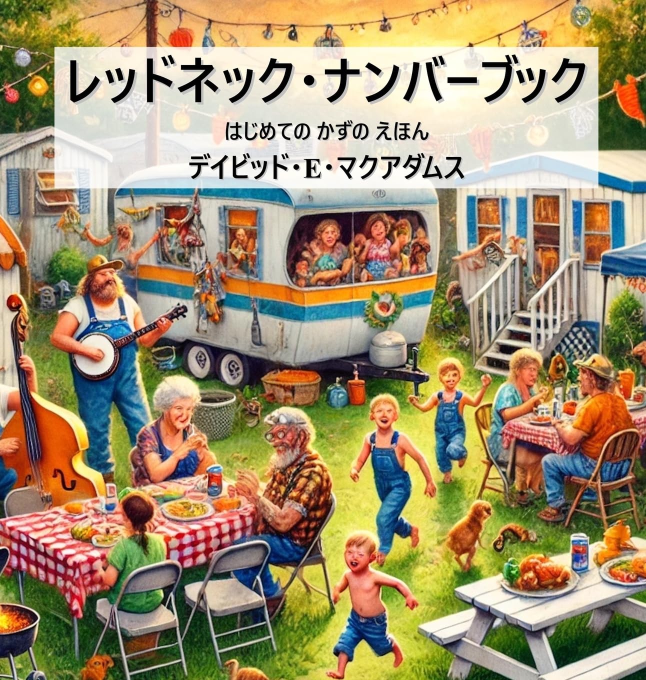 レッドネック・ナンバーブック: はじめての かずの えほん (子どものための算数の本)