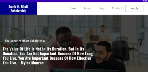 Samir H Bhatt - Scholarship – vue 5