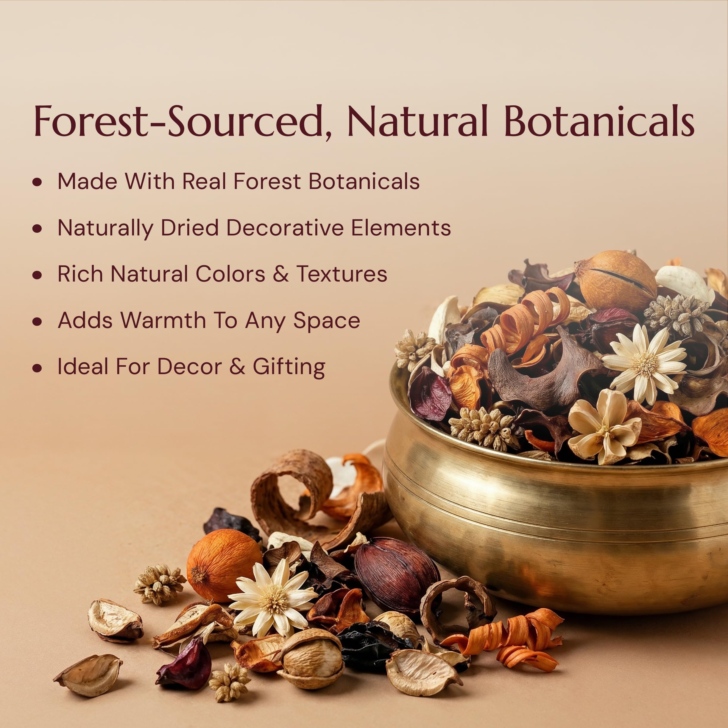 Soul & Scents Sandalwood Potpourri - Natural Fragrance -6