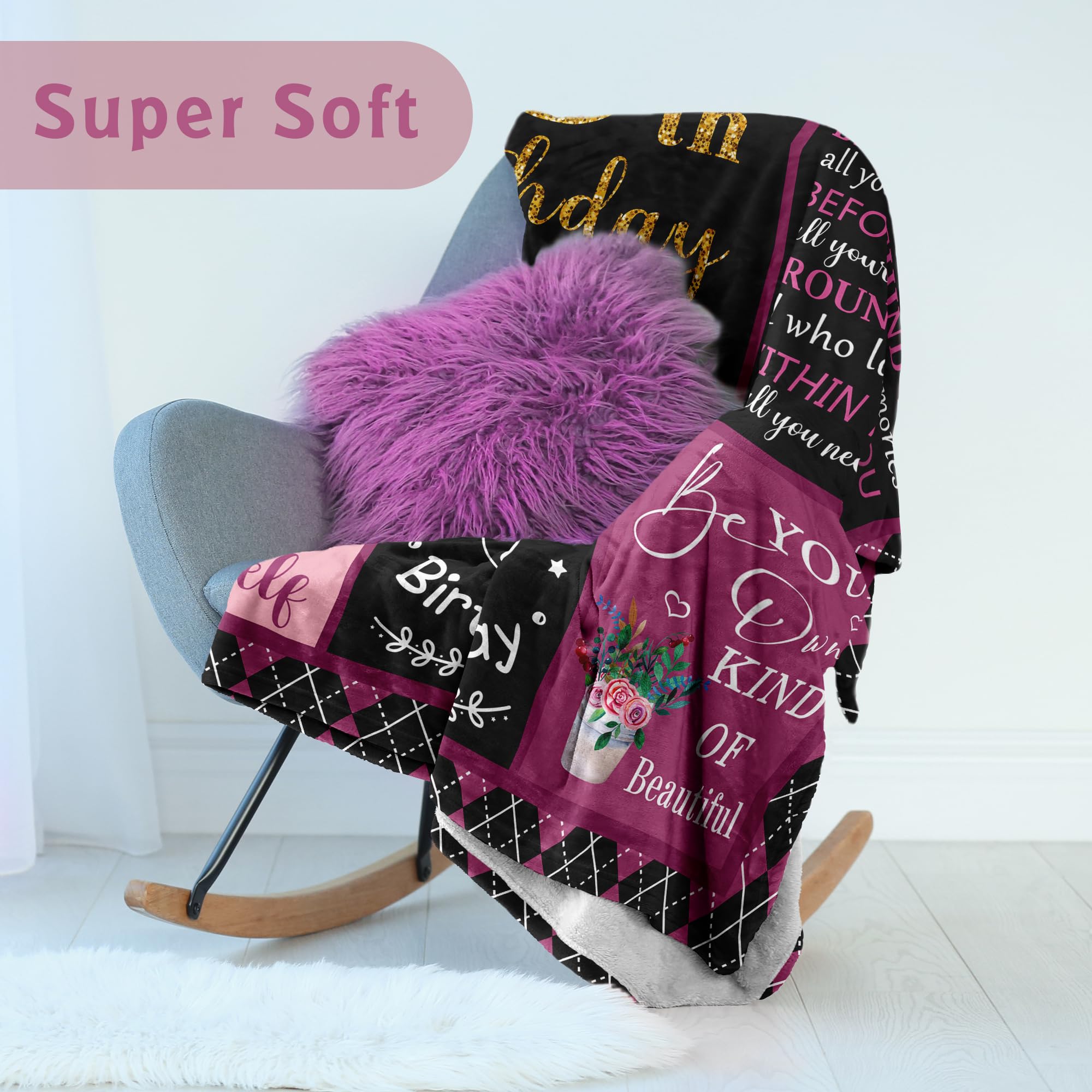 Sunhygge Regalos De Cumpleaños Número 75 Para Hombres, Manta De 60 X 50 Pulgadas, Regalos Para Hombre De 75 Años, Regalos De Cumpleaños De 1951 Para Hombres