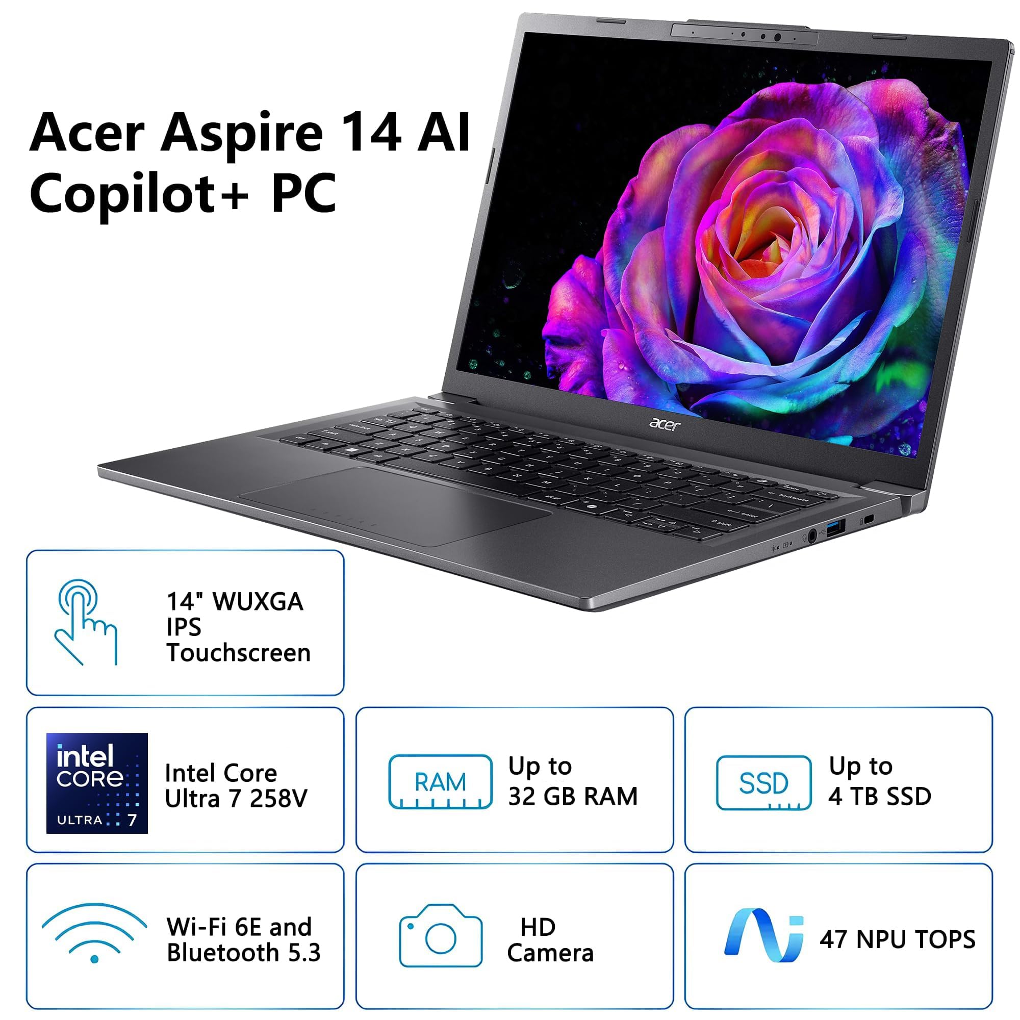 Amazon.com: Acer 2026 Aspire AI Laptop for Business & Creators