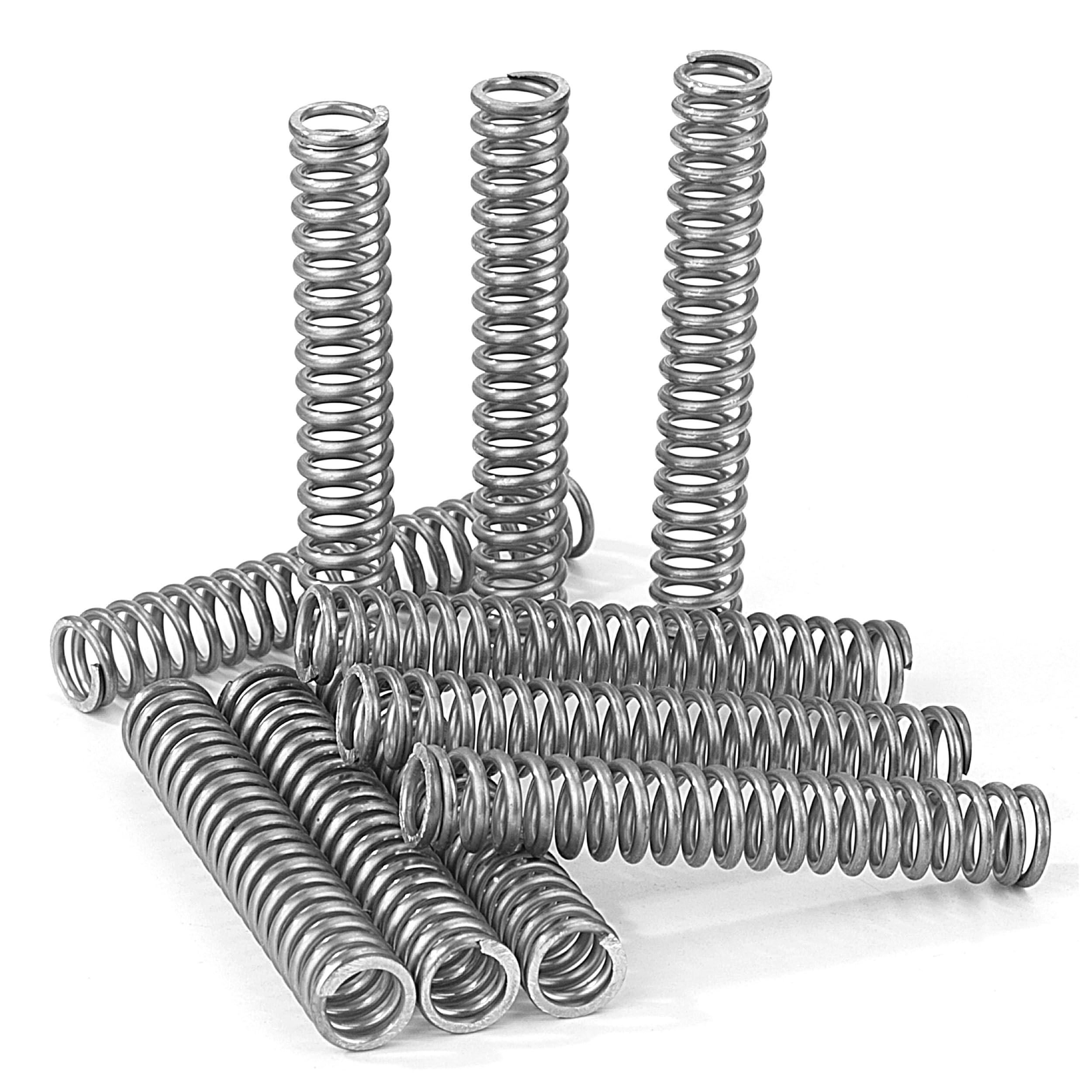 Ressort de Compression 55mm Ressorts Compression en Acier Inoxydable Diamètre du Fil 1,3mm Diamètre intérieur 6mm Force du ressort 5,77KG 20 Pièces