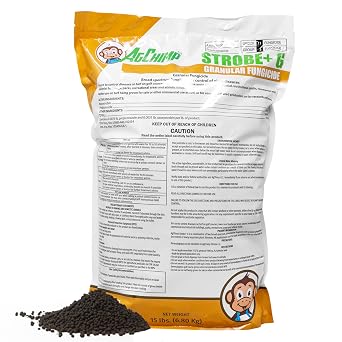 Strobe+ G Broad-Spectrum Dual-Action Granular Lawn Fungicide, 15lb