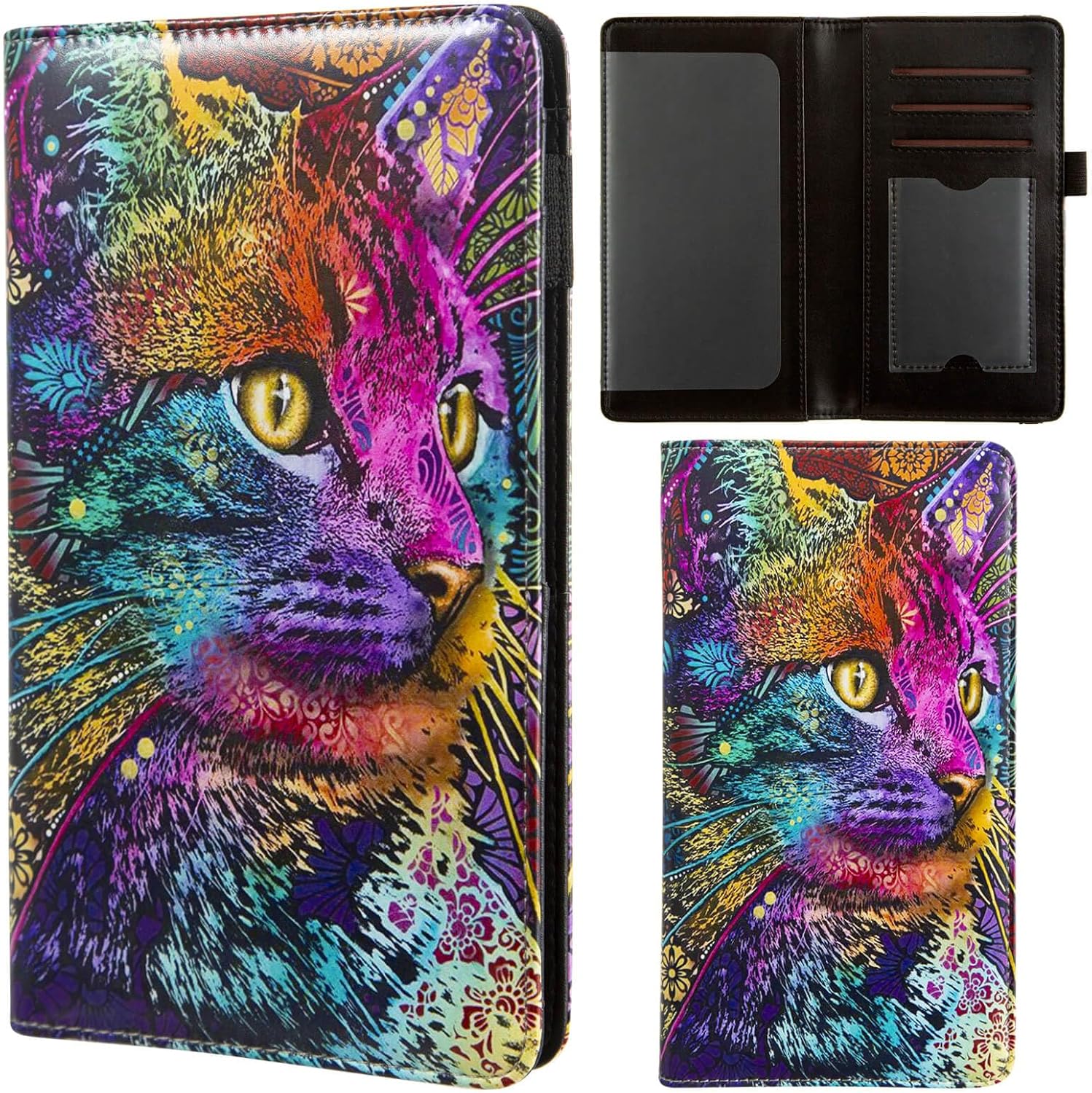 AIRMORS Leather Checkbook Cover for Women Checkbook Holder