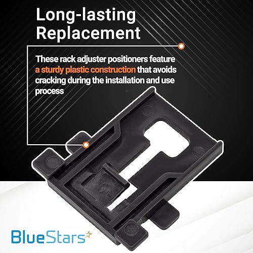 Miniatura 4 de BlueStars Posicionador ajustable para lavavajillas W10195840 ultraduradero  Compatible con lavavajillas Whirlpool Kenmore KitchenAid  Reemplaza