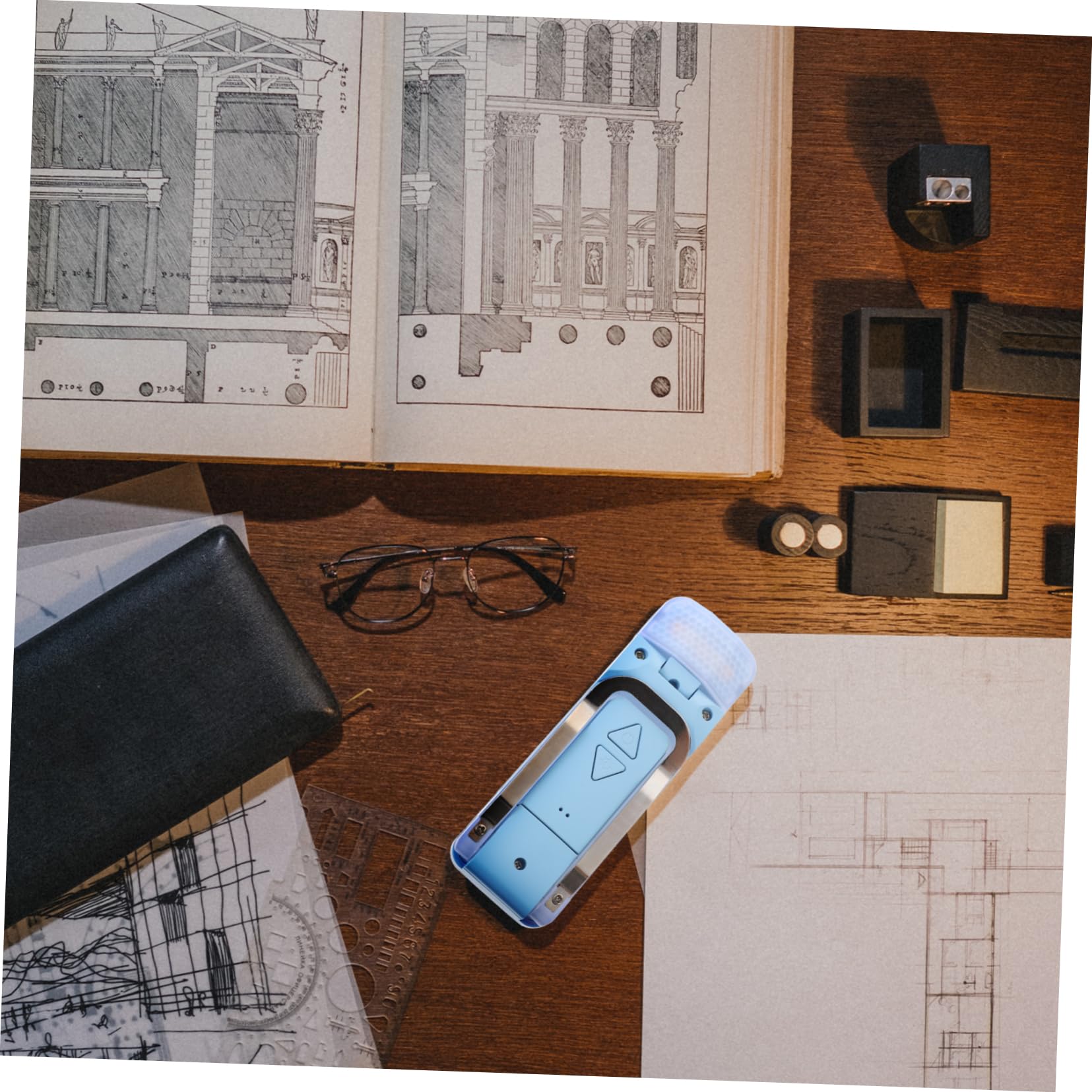 Mipcase Flexible Led Reading Light Rechargeable Clip Book Light for Night Reading Portable USB Study Lamp for Students and Office Use