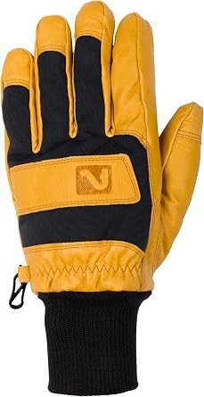 Flylow Magarac Insulated Waterproof Ski Gloves | 5-Finger, For Skiing & Snowboarding