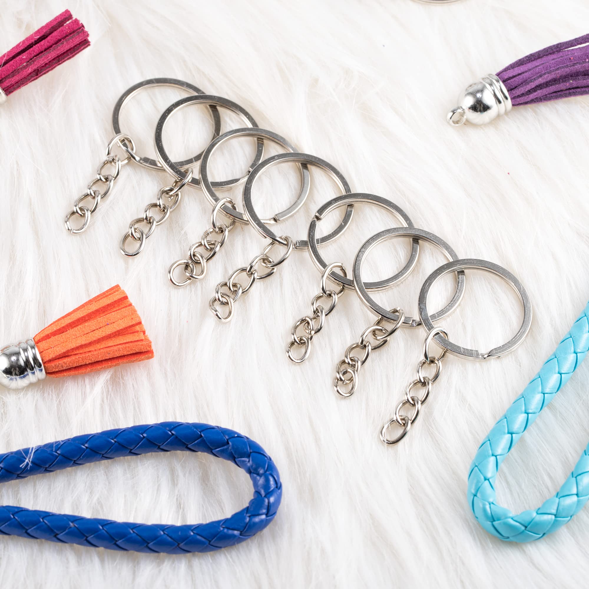 小物 STUDS & KNITTING LEATHER SHORT KEY RING STUDS & KNITTING LEATHER SHORT KEY RING -TYPE B-【2 Colors