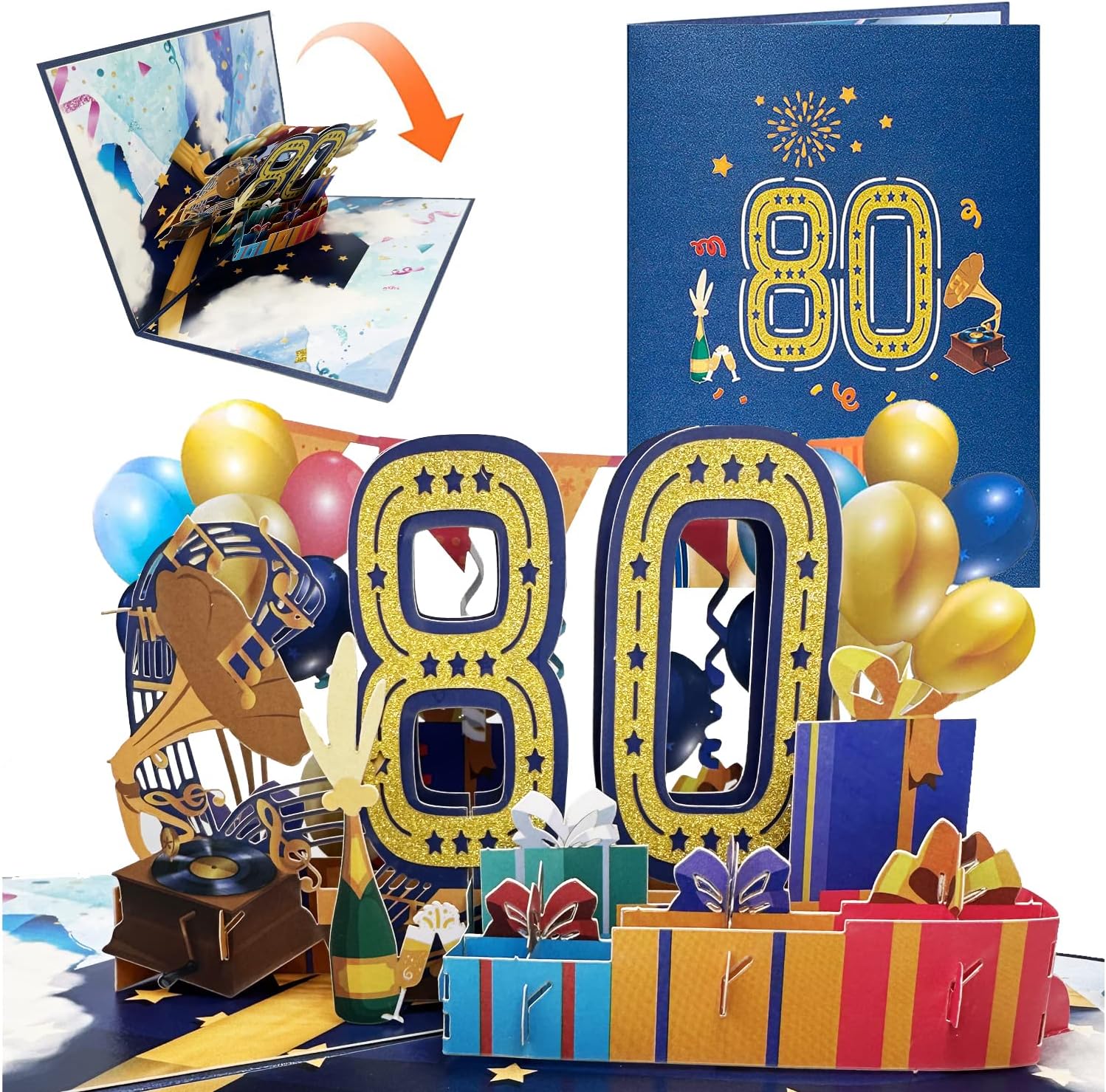 Regal Publishing Biglietto Auguri Compleanno 2 Anni – Premium Britannico Con Busta, Formato 22,9x15,2 Cm, Design 'Gran Nipote 2 Anni' - 2
