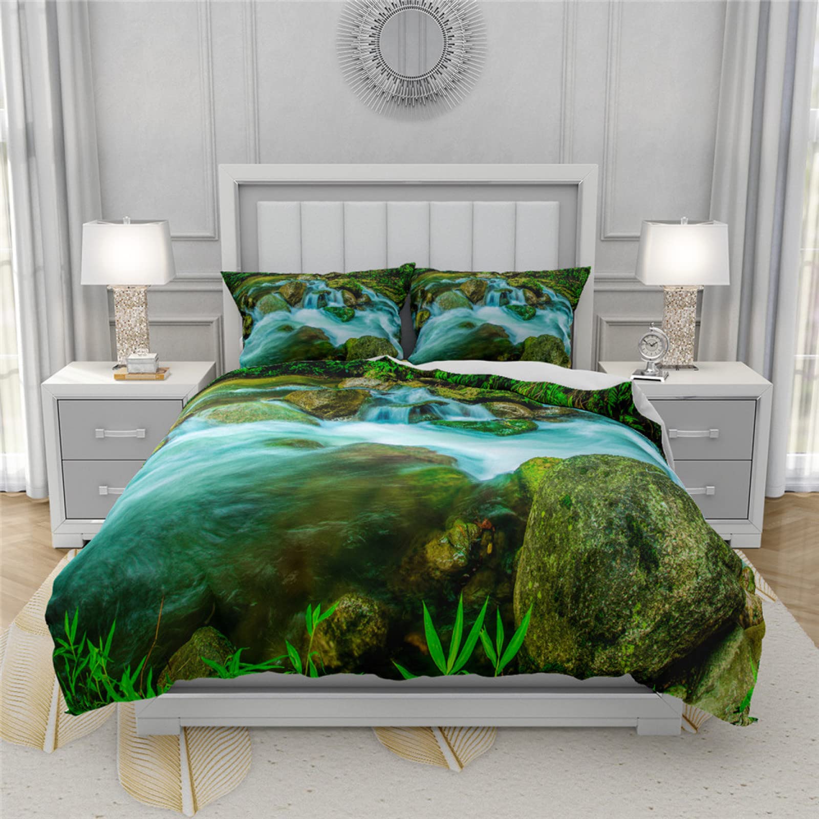 Housse de couette 160x200cm pour lit enfant litige résolu grâce au zip pratique